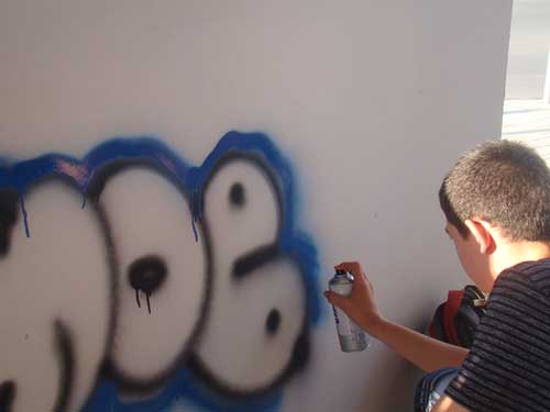 Foto concurs de break dance si graffiti in mall (c) eMM.ro